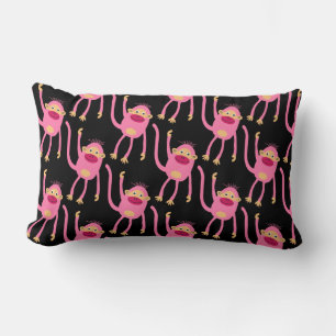 Coussin Rectangle Retour À L'École Petit Singe