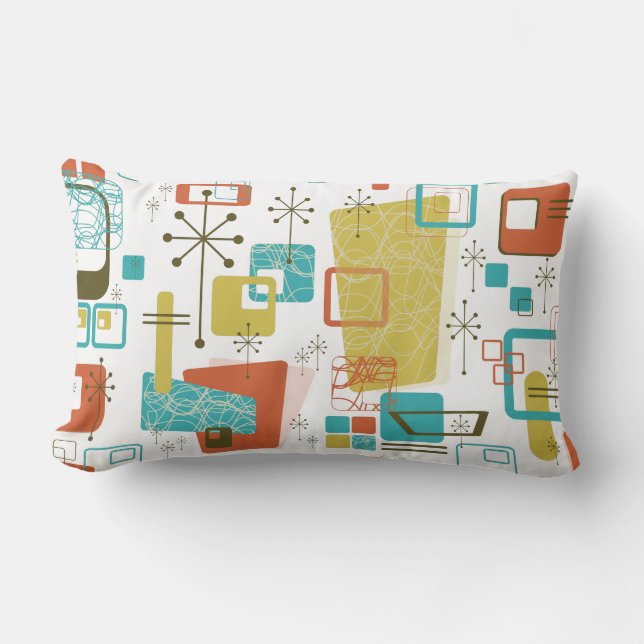 Coussin Rectangle Rétro classique (Recto)