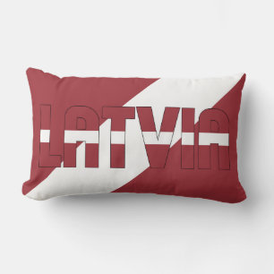 Coussin Rectangle Rêver en couleur avec le drapeau patriotique de Le