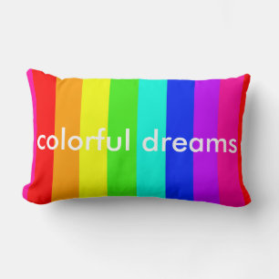 Coussin Rectangle Rêves colorés