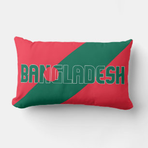 Coussin Rectangle Rêvez en couleur avec le drapeau patriotique du Ba