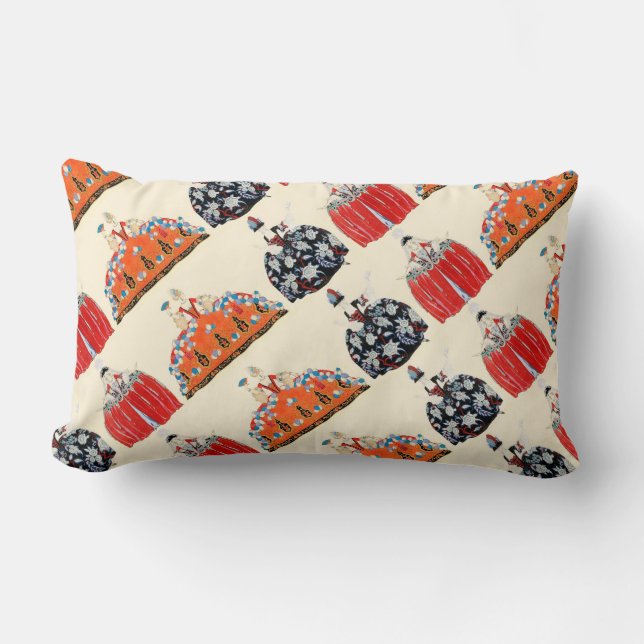 COUSSIN RECTANGLE ROCOCO LADY ART DÉCO MODE COSTUME DESIGNER (Recto)