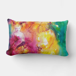 Coussin Rectangle RONDO EN LAGON / Bal mascarade vénitienne