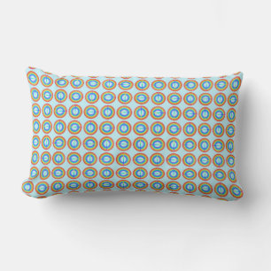 Coussin Rectangle Ronds de Arc-en-Ciel