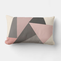 Rose et gris géométrique moderniste du milieu du X