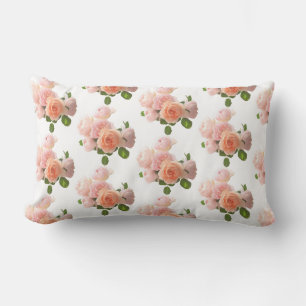 Coussin Rectangle Rose tendance moderne élégant Modèle élégant