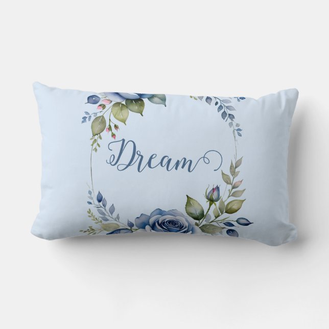 Coussin Rectangle Rosewater Daydream (Verso)