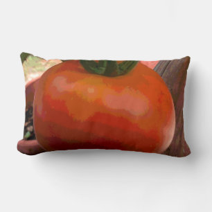 Coussin Rectangle Rouge tomate