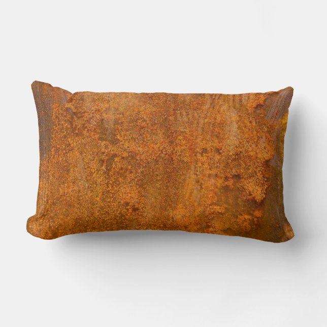 Coussin Rectangle Rouille (Recto)