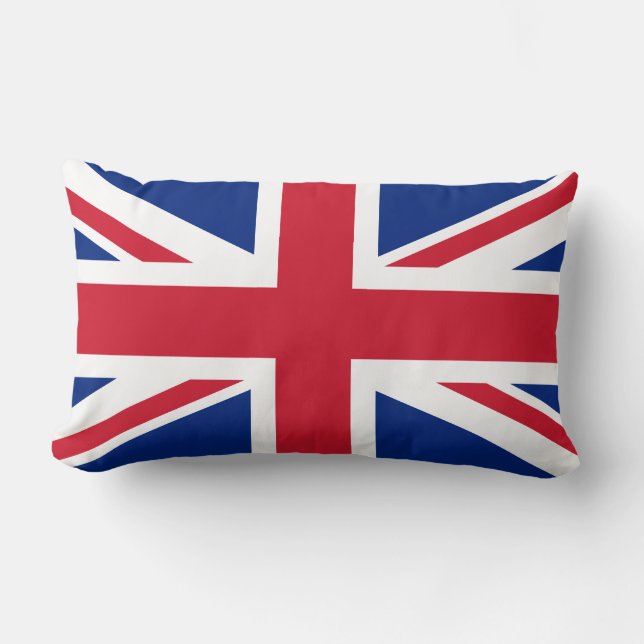 Coussin Rectangle Royaume-Uni (British Flag) (Union Jack) (Royaume-U (Recto)