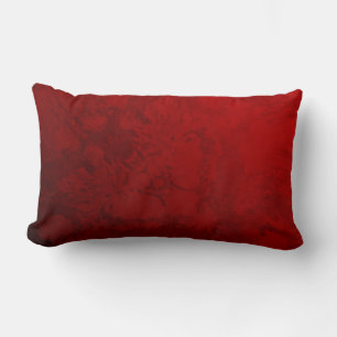 Coussin Rectangle Ruby Red Design