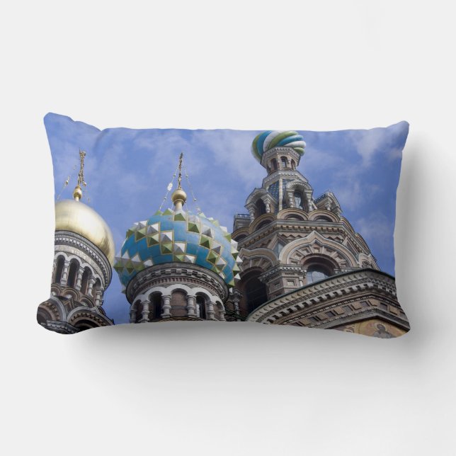 Coussin Rectangle Russie, Saint-Pétersbourg, Nevsky Prospekt, Le 2 (Recto)
