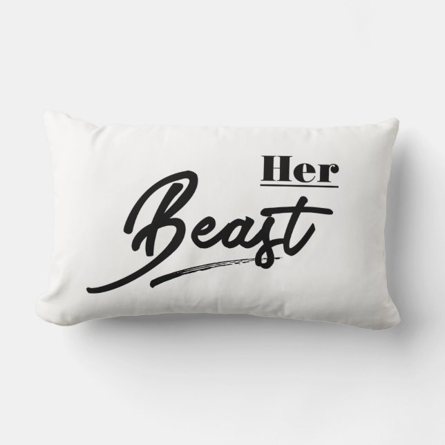 Coussin Rectangle Sa Bête (Recto)