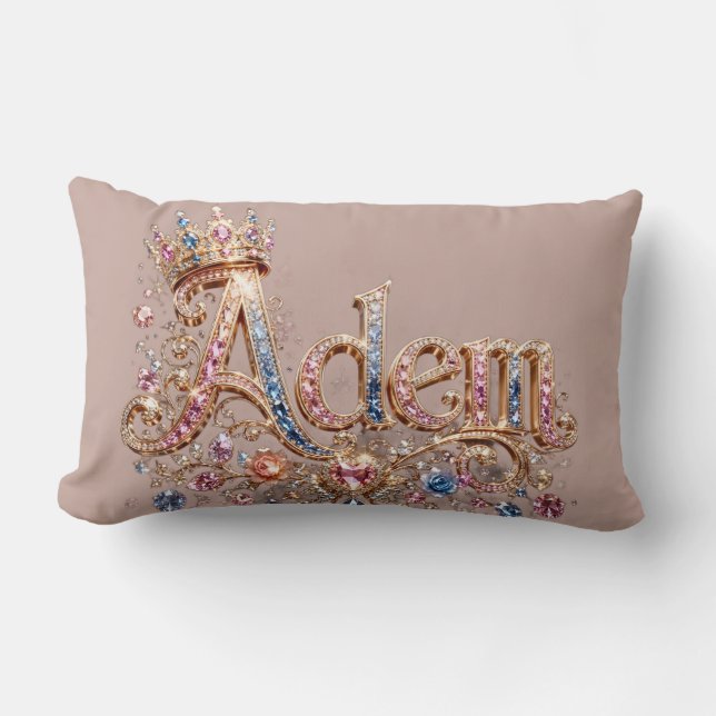 Coussin Rectangle Sac fourre-tout Adam Crown Sparkle (Recto)