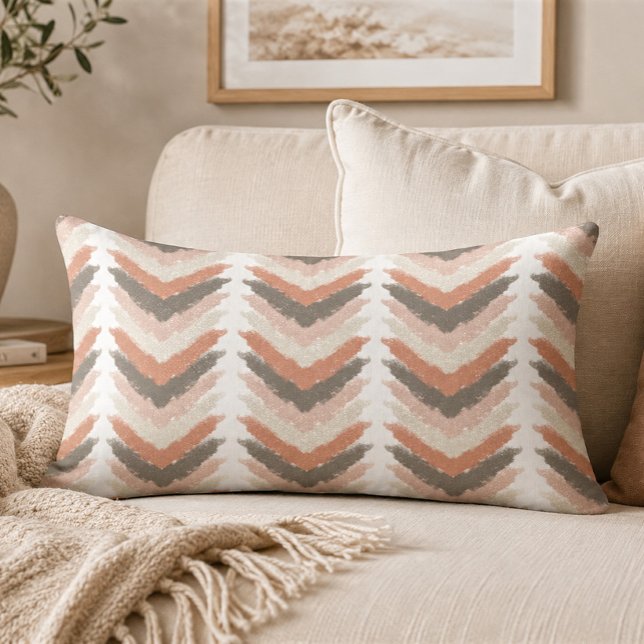 Coussin Rectangle Sac fourre-tout chevron boho (Créateur téléchargé)