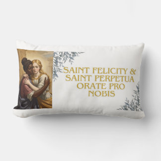 Coussin Rectangle Sainte Perpétue & Sainte Félicité