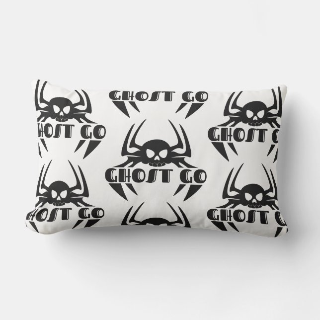 Coussin Rectangle Saison Éffrayante de Ghost Go (Recto)