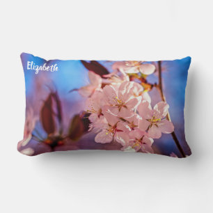 Coussin Rectangle Sakura Dans L'Ombre Des Arbres
