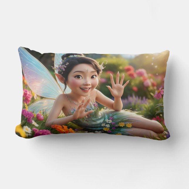 Coussin Rectangle Salutations Fairy (Recto)