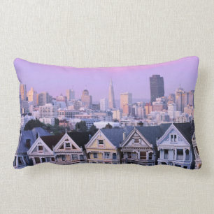 Coussin Rectangle San Francisco, Californie. Vue sur le Victoria