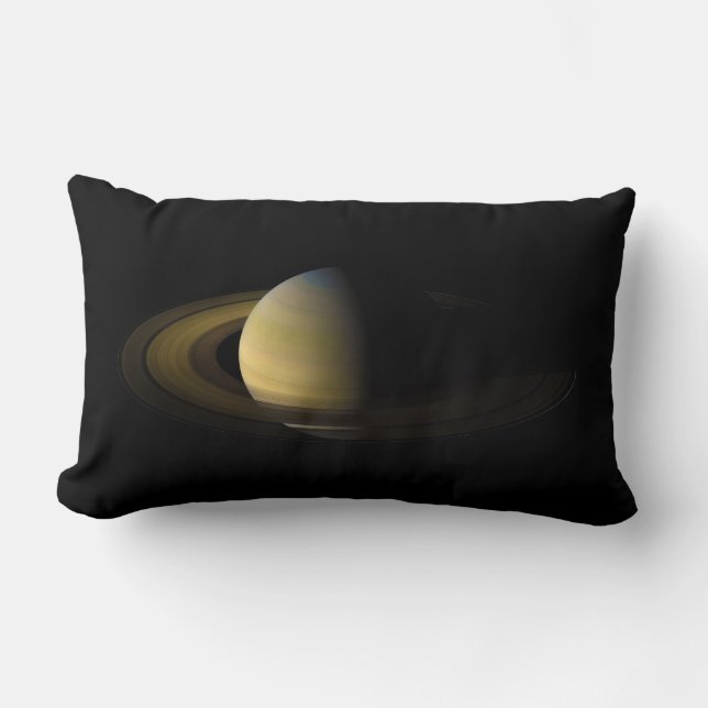 Coussin Rectangle Saturn la sixième planète du Sun (Recto)