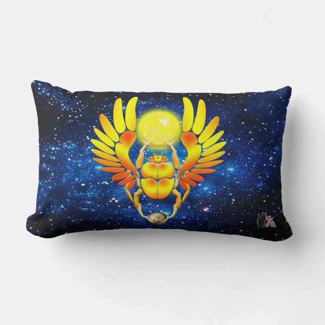 Coussin Rectangle Scarabée (Recto)