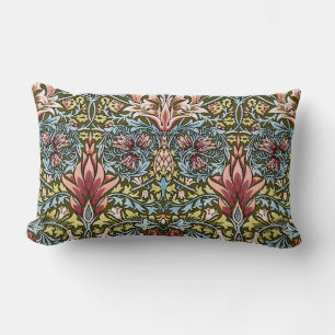 Coussin Rectangle Schéma floral William Morris Snakeshead