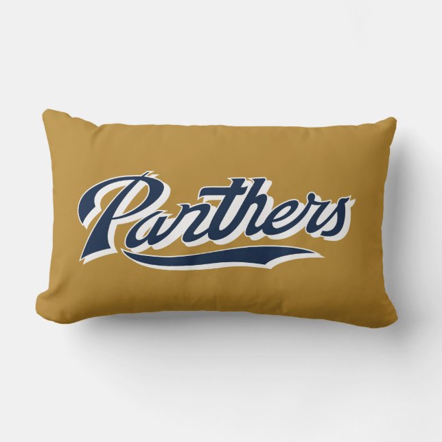 Coussin Rectangle Script de Panthers FIU (Recto)