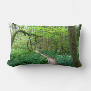Coussin Rectangle Sentier des Forêts anciennes du parc national Olym