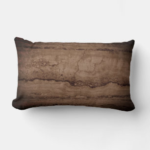 Coussin Rectangle Sepia noir brun tan Granite pierre