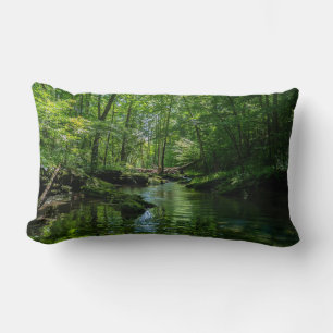 Coussin Rectangle Sérénité dans la forêt