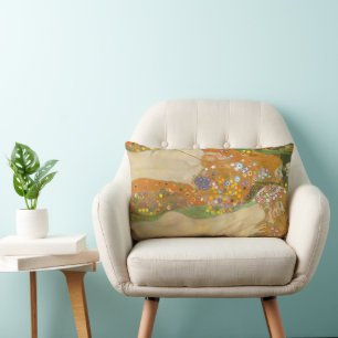 Coussin Rectangle Serpents d'eau II de Gustav Klimt, Art nouveau