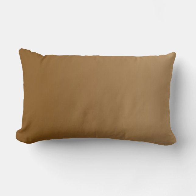Coussin Rectangle SEULEMENT gradients de COULEUR - brun + vert olive (Recto)