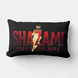 Coussin Rectangle SHAZAM ! Furie des dieux   Logo Fury of the Gods