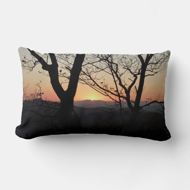 Coussin Rectangle Shenandoah Sunset National Park Paysage (Recto)