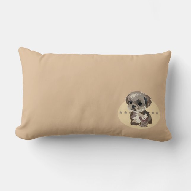 Coussin Rectangle Shih Tzu (Recto)