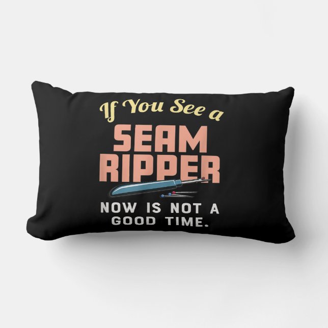 Coussin Rectangle Si Vous Voyez Un Ripper À La Souris Maintenant N'E (Recto)