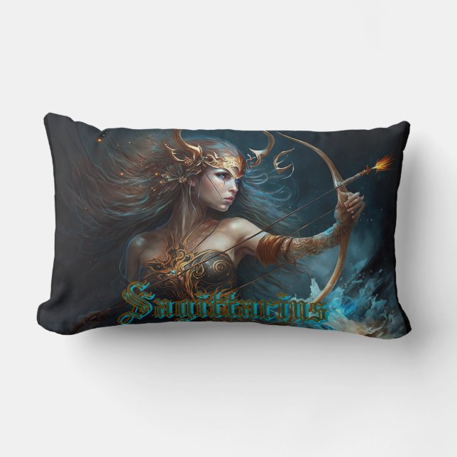 Coussin Rectangle Signe du zodiaque Sagittaire (Recto)
