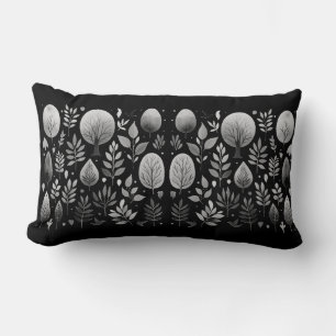 Coussin Rectangle Silhouettes de la nature : Nuit