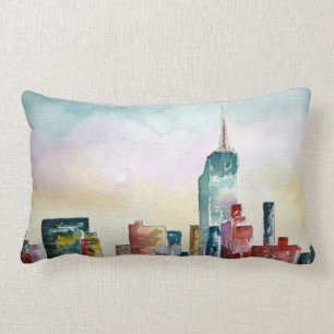 Coussin Rectangle Skyline de New York