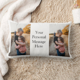 Coussin Rectangle sœur frère famille ajouter photo message personnel
