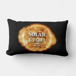 Coussin Rectangle Solaire Cycle 25 Soleil actif