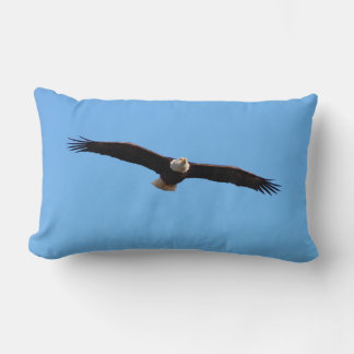 Coussin Rectangle Solaire d'aigle chauve
