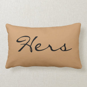 Coussin Rectangle Son et sien repose le "sien "