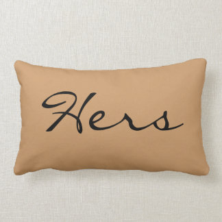 Coussin Rectangle Son et sien repose le "sien "