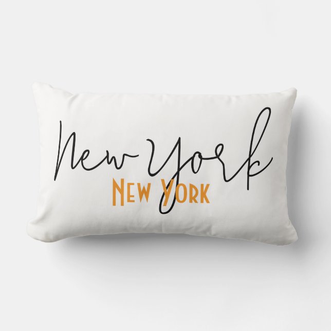 Coussin Rectangle Souvenir de New York City, New York (Recto)
