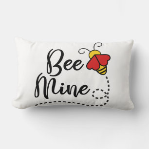 Coussin Rectangle Soyez le mien Valentine Love Bee