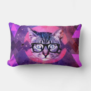 Coussin Rectangle Space Cat Purple Galaxy Trending 2016 Customisé