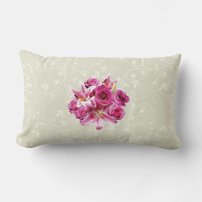 Coussin Rectangle Stargazer Lys et Roses (Recto)