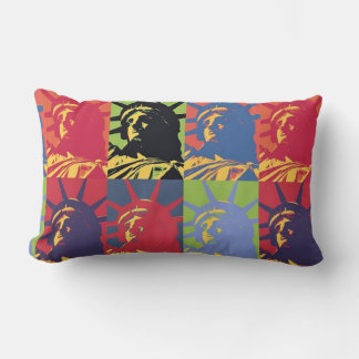 Coussin Rectangle Statue de l'art pop de la liberté américaine